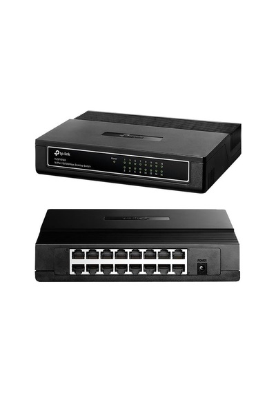 Tp-link Tl-sf1016d 16 Port 10-100 Mbps Ethernet Switch