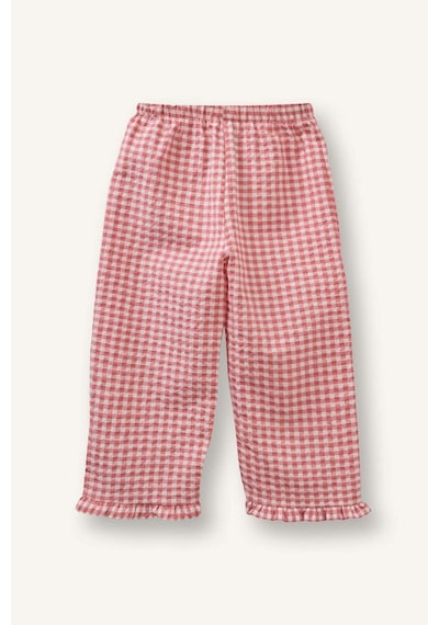 Defacto Uzun Kollu Dokuma 2li Dokuma Pijama Kız Bebek H2651a526spbr96 Pembe-br96