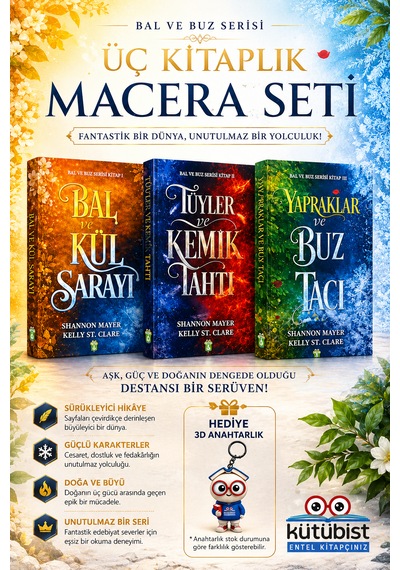 Bal Ve Buz Serisi / Fantastik Aşk, Büyü Ve Epik Macera Temalı Genç Yetişkin Fantasy Romance Kitap Seti 3 Kitap / Shannon Mayer / Kelly St. Clare