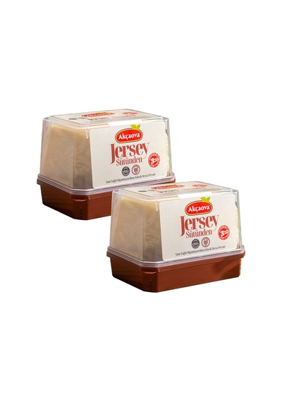 Akçaova Jersey Sütünden Tam Yağlı Klasik Beyaz Peynir 450 Gr. 2 Li