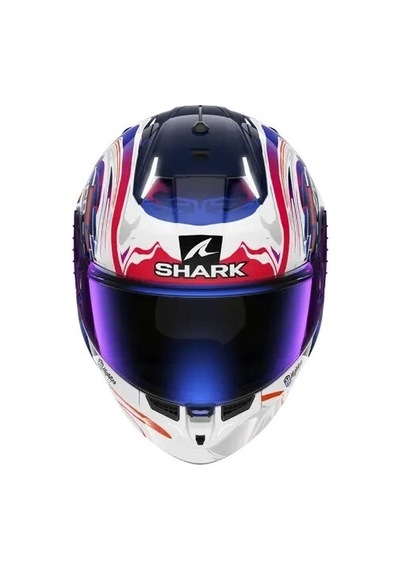 Kask Shark Skwal İ3 Replıca Zarco Gp Kapalı Beyaz/mavi