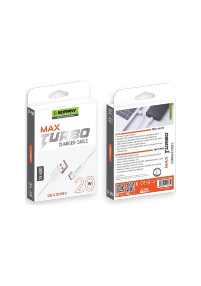 20w Usb-a Usb-c Şarj Ve Data Kablosu