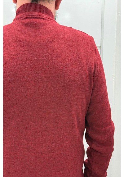 Santa Dmctekstil Erkek Düz Snt-8109 Spor Kesim Rahat Kalıp Yarım Balıkçı Yaka Kışlık Yünlü Kazak Bordo Santa Dmctekstil Erkek Düz Snt-8109 Spor Kesim Rahat Kalıp Yarım Balıkçı Yaka Kışlık Yünlü Kazak Bordo