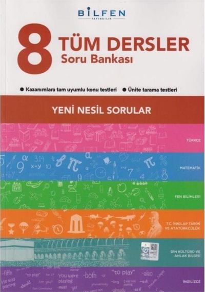 BilFen Yayınları 8. Sınıf Tüm Dersler Soru Bankası