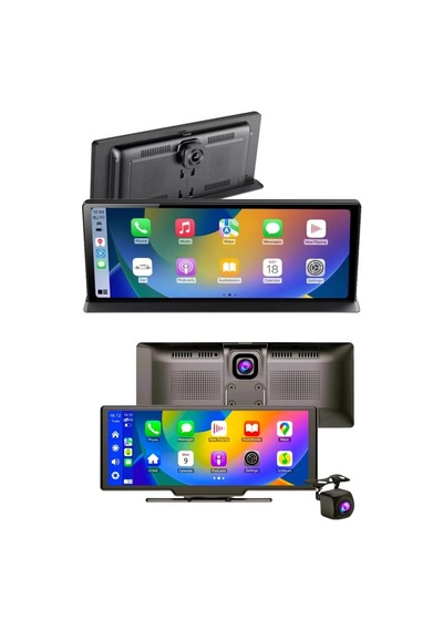 Home 4k Ultra Araç İçi Ön Ve Arka Kameralı Ekran Hd 2 Kameralı Torpido Üstü Araç Multimedya Diğer