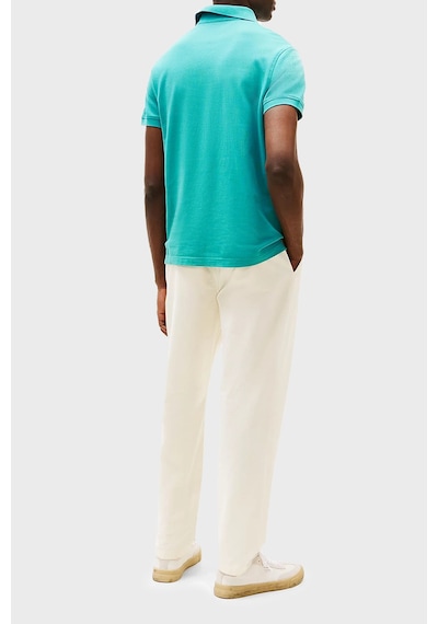 Tommy Hilfiger Erkek Polo Yaka T Shirt Mw0mw17770 M0c Yeşil Yeşil