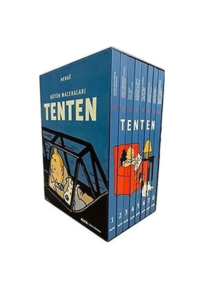 Şifacı Günceleri - 1 + Chainsaw Man 8.cilt + Tenten - 8 Kitap Takım Ciltli - Kutulu