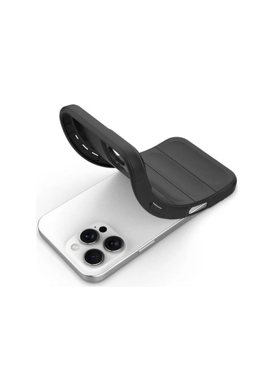 Apple Uyumlu iPhone 16 Pro Silikon Kılıf - Kamera Korumalı Esnek Airbag Kapak - Kırmızı