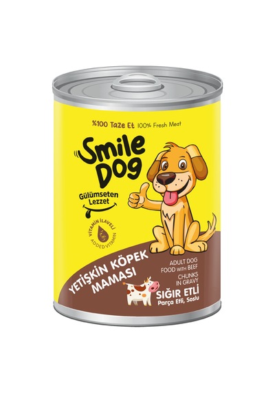 400 Gr Konserve Köpek Maması Sığır Etli 1'li