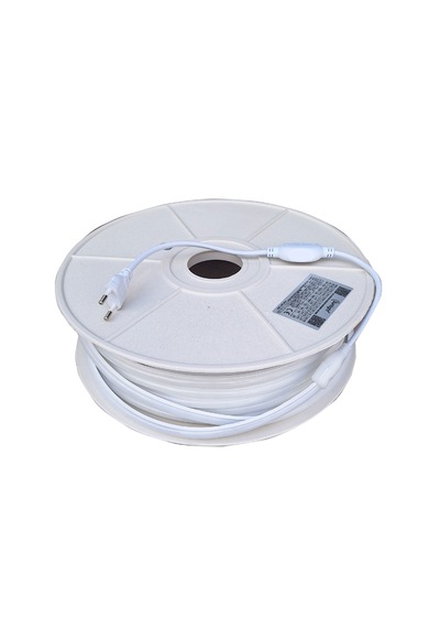 Yüksek Lümenli Neon Şerit Led 100 Metre 220v 6x10 Mm Renk Seçimi-Metre Seçimi Mavi-100 Metre