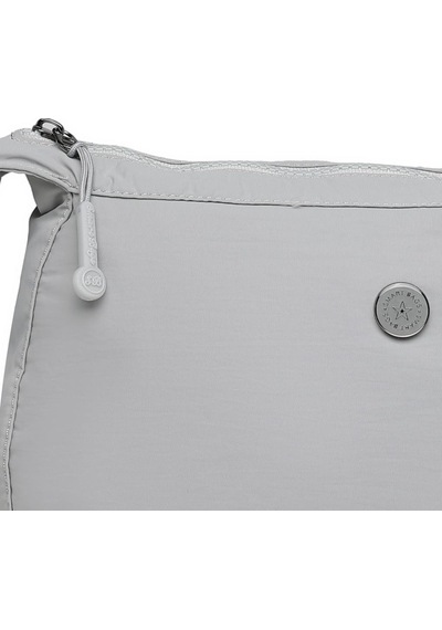 Smart Bags Mikro Poly Kumaş Postacı Kadın Çantası 3341 Gri