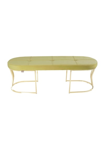 Viego Gold Collection- Hardal Kapitoneli Chester Model Puf & Bench & Koltuk & Uzun Makyaj Puff & Yatak Ucu