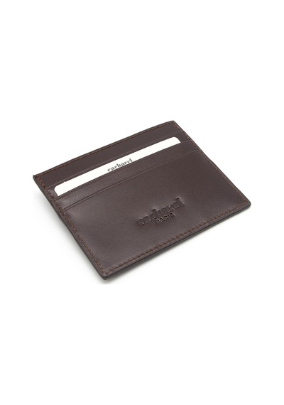 Cacharel Kahve B.kroko Unisex Deri Kartlık 0244b8k Kahverengi