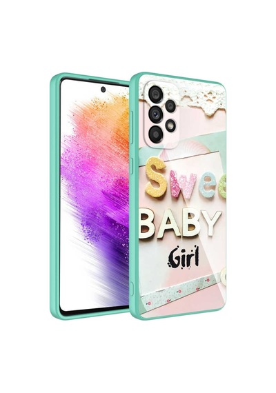 Samsung Uyumlu Galaxy A53 5G Kılıf Kamera Korumalı Desenli Sert Silikon