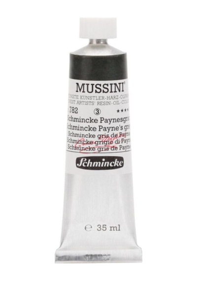 Schmincke Mussini Artist Yağlı Boya 35 ML Seri 3 782 Schmincke Payne's Grey