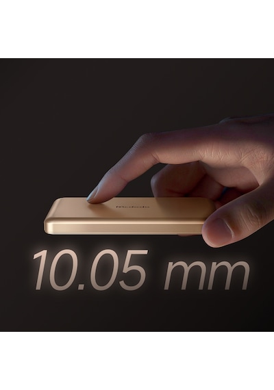 Mcdodo Mc-4642 5000mah 20w Metal Ultra İnce Kablosuz Powerbank Gold