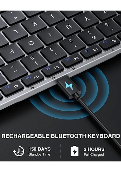 Protoarc Xk01 Sayısal Tuş Takımlı Katlanabilir Bluetooth Klavye