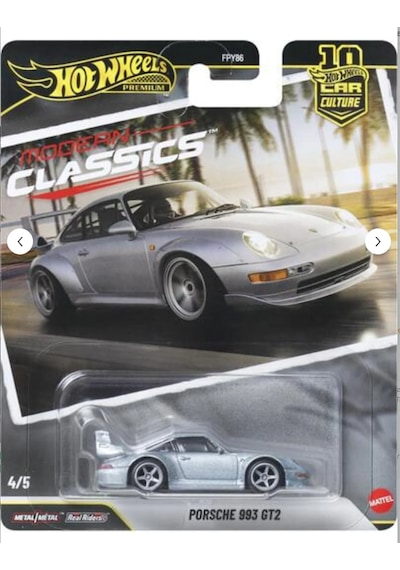 Hot Wheels Modern Classics Porsche 993 Gt2 Gri