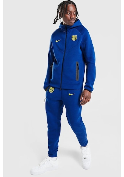 Nike Fc Barcelona Tech Fleece Jogger Pant.dar Kesim Erkek Eşofman Altı Mavi