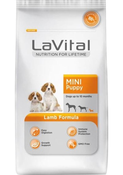La Vital Mini Puppy Küçük Irk Kuzulu Yavru Köpek Maması 1500 G