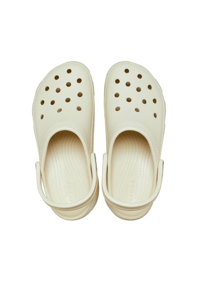 Crocs Classic Platform Clog W - Siyah-206750 Kırık Beyaz