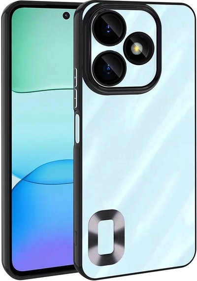 Xiaomi Redmi 13 4g Kılıf Kamera Korumalı Logo Gösteren Zore Omega Kapak