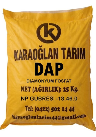 25 KG Dap 18.46.0 Gübre - Toprak ALı-Taban Gübresi