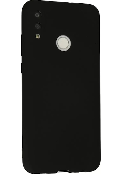 Newface Huawei P Smart 2019 Kılıf Nano İçi Kadife Silikon - Siyah