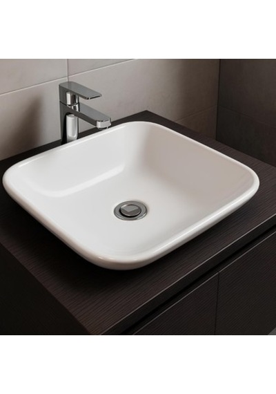 Deliksiz Taşma Özellikli 43 Cm Lavabo Batarya 508 Yeşil