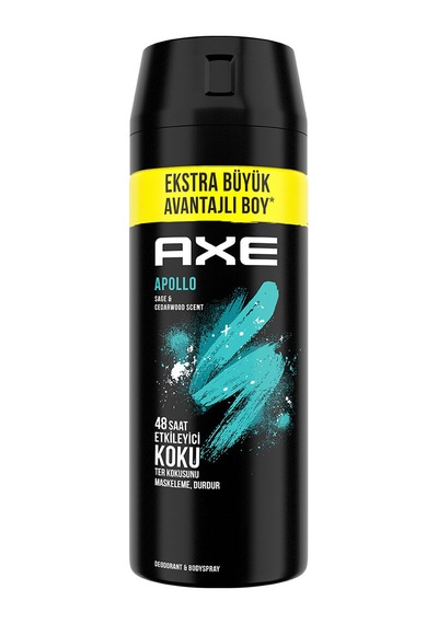 2 Adet Axe Apollo Deodorant 200 Ml