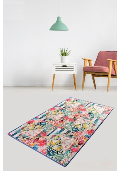 Tropıcal Djt 80X150 Cm Dekoratif Halı