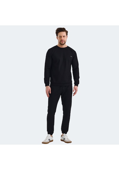Slazenger KINGDOM IN Erkek  Siyah Eşofman Takımı