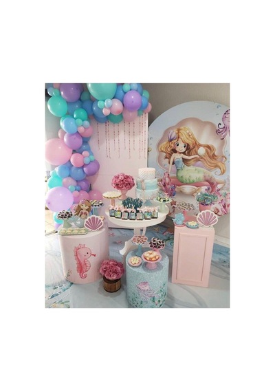 Denizkızı Konsept Soft Makaron Balon Balon Zincir A