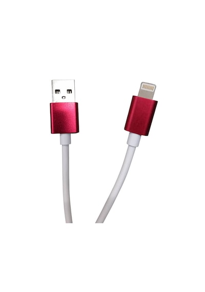 2a Apple Uyumlu iPhone Lightning Hızlı Şarj Kablosu - 1 Metre - Pembe