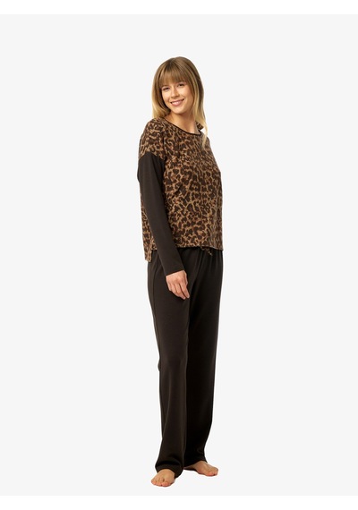 Blackspade Kadın Termal Pijama Takımı 52226 - Desenli