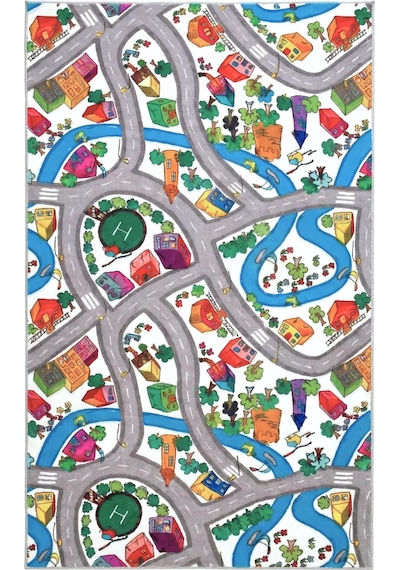 Youdayhomecollection Rugkids 80x100 Çok Renkli