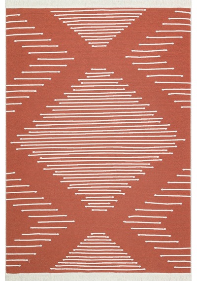 Terra Yıkanabilir Çift Taraflı Modern Desenli Dokuma Kilim