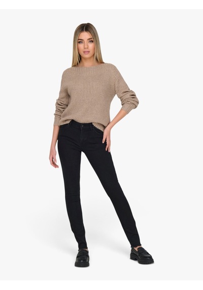 Only Onlhush Mıd Skın Ank Rw Dnm Akm188 Noos Kadın Siyah Denim Pantolon - 15336727