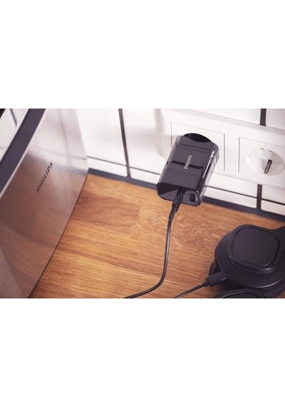 Dlp2621/12 - Usb Şarj Cihazı - Type-c Ve Usb-a Çıkışları - 30 W Hızlı Şarj - Siyah