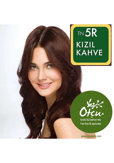 Natural Colors 5R Kızıl Kahve Organik Saç Boyası (436906714)