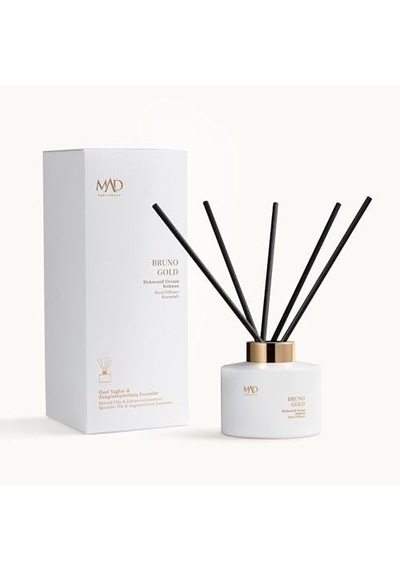 Mad Bruno Gold Ortam Kokusu 160 Ml Çarkıfelek, Vadi Zambağı & Sandal Fruity & Meyvemsi 50 x 22
