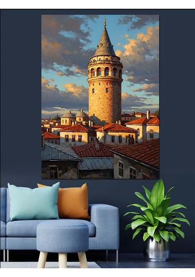 Ahşap Tablo Gece Denizde Kucaklaşan Balıklar Figürü