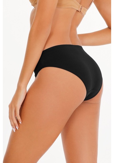 Sensu Kadın Pamuklu Karışık Renkli 6'lı Slip Külot Model-3 Model3