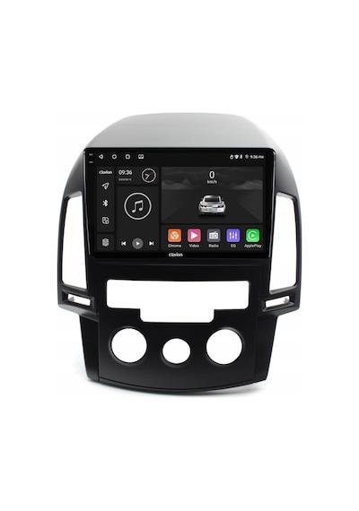 Hyundai İ30 Manuel Klima Android Multimedya Sistemi 4-64 Clarion 2008-2011 9"