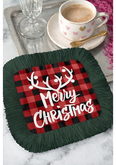 Merry Christmas Saçaklı Yılbaşı Sunum Peçetesi-noel Temalı Saçaklı Kahve Yanı Bardak Altlığı Mendil Yosunlu Gök Mavisi Merry Christmas Saçaklı Yılbaşı Sunum Peçetesi-noel Temalı Saçaklı Kahve Yanı Bardak Altlığı Mendil Yosunlu Gök Mavisi