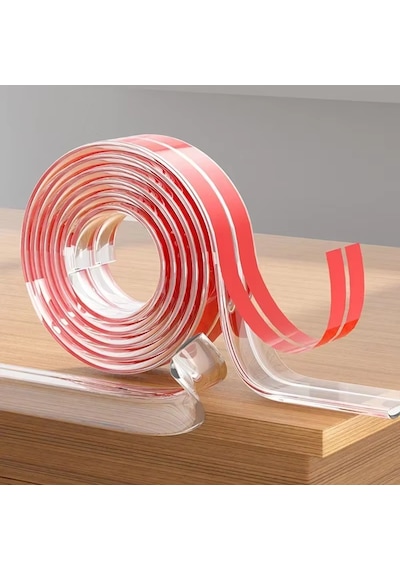 Microcase Sarmal Silikon Bebek Ve Çocuk Köşe Kenar Koruyucu Kesilebilir 100 Cm - Al5237