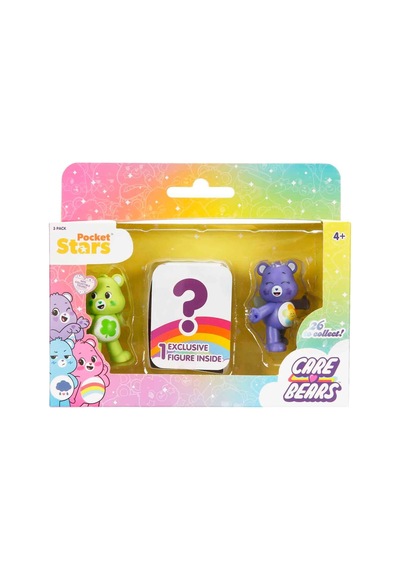 Care Bears 3 Lü Mini Figür Seti Good Luck Bear Ve Harmony Bear