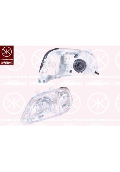 Honda Civic Sedan Hatchback 1999-2000 Far Sol H4 Py21w W5w Oem No:33151s04b03