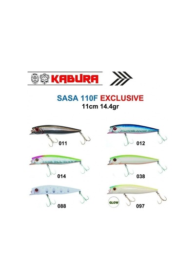Kabura Sasa Exclusive 110 Sahte Balık