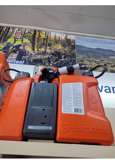Benzin Ve Yağ Bidonu Husqvarna Combi Can 6lt Benzin/2,5lt Yağ